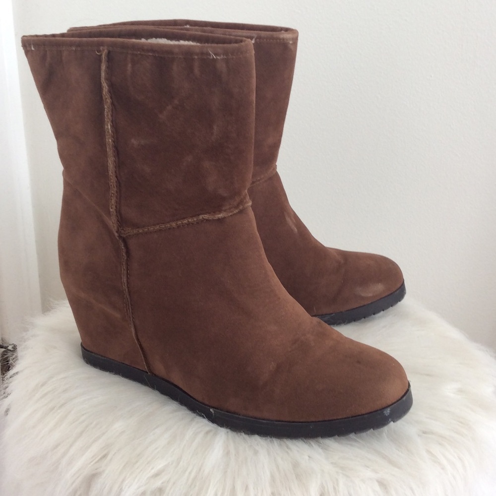 Women’s Leather Platform Boots